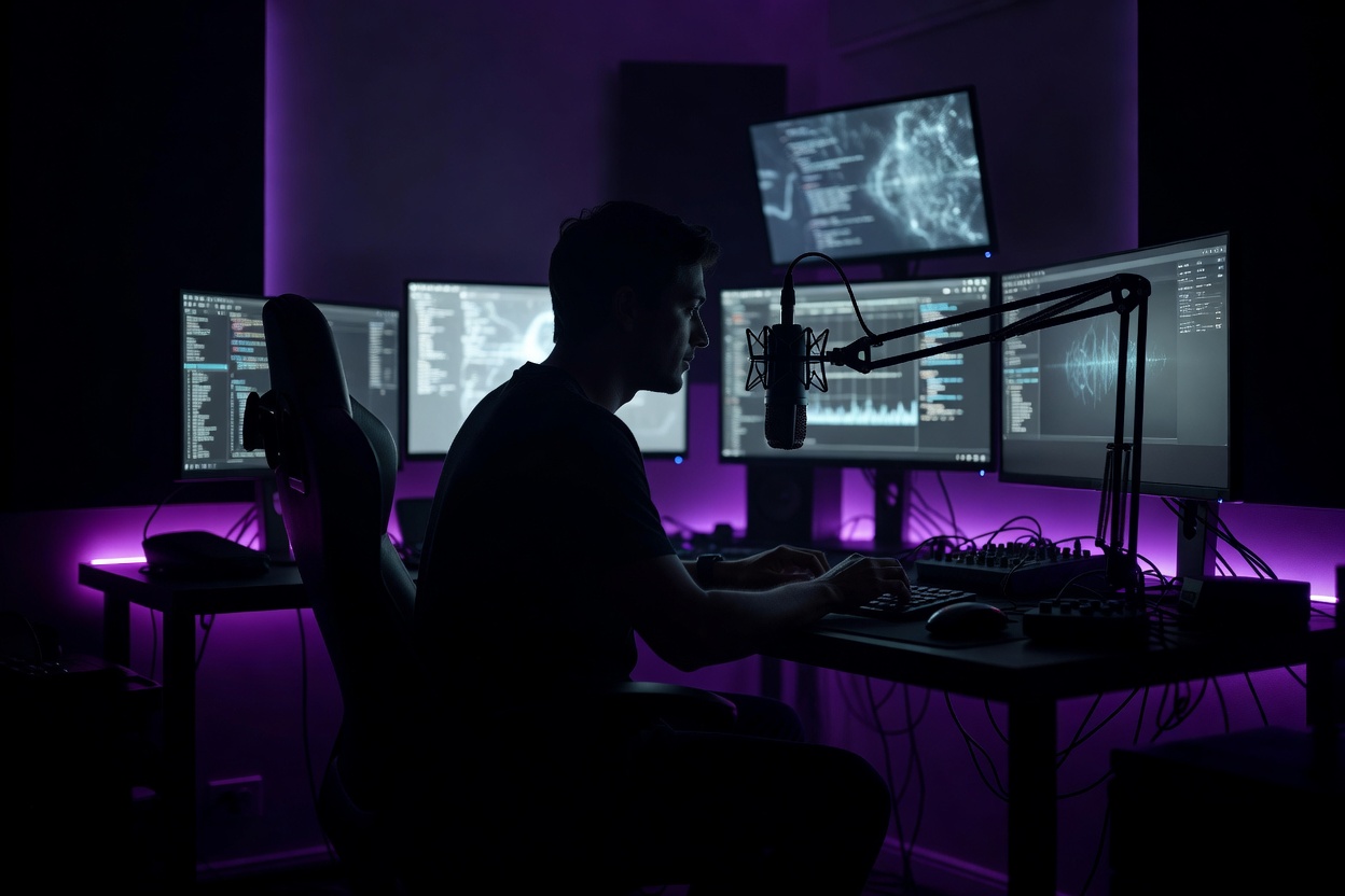 Faceless AI content creator setup